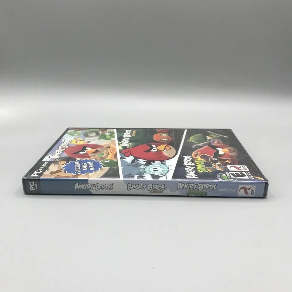 Angry Birds/Angry Birds Seasons/Angry Birds Space PCCD ROM Game New Sealed M18-7